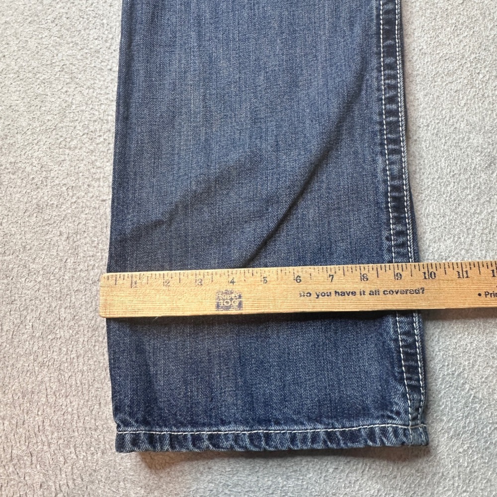 Ariat M4 Jeans Mens 38x36 Blue Coltrane Relaxed Boot Cut Durango 10017511 Denim - Picture 8 of 10